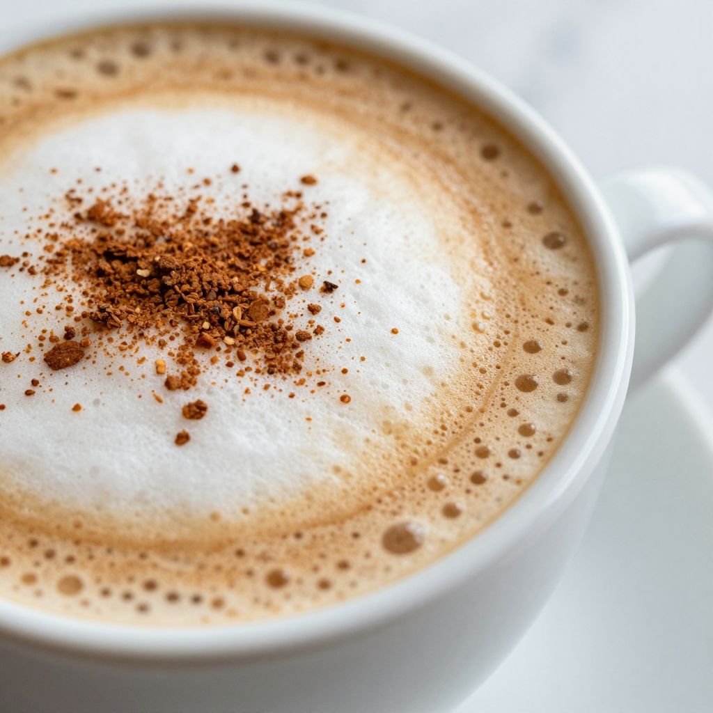 Horchata Latte Preparation