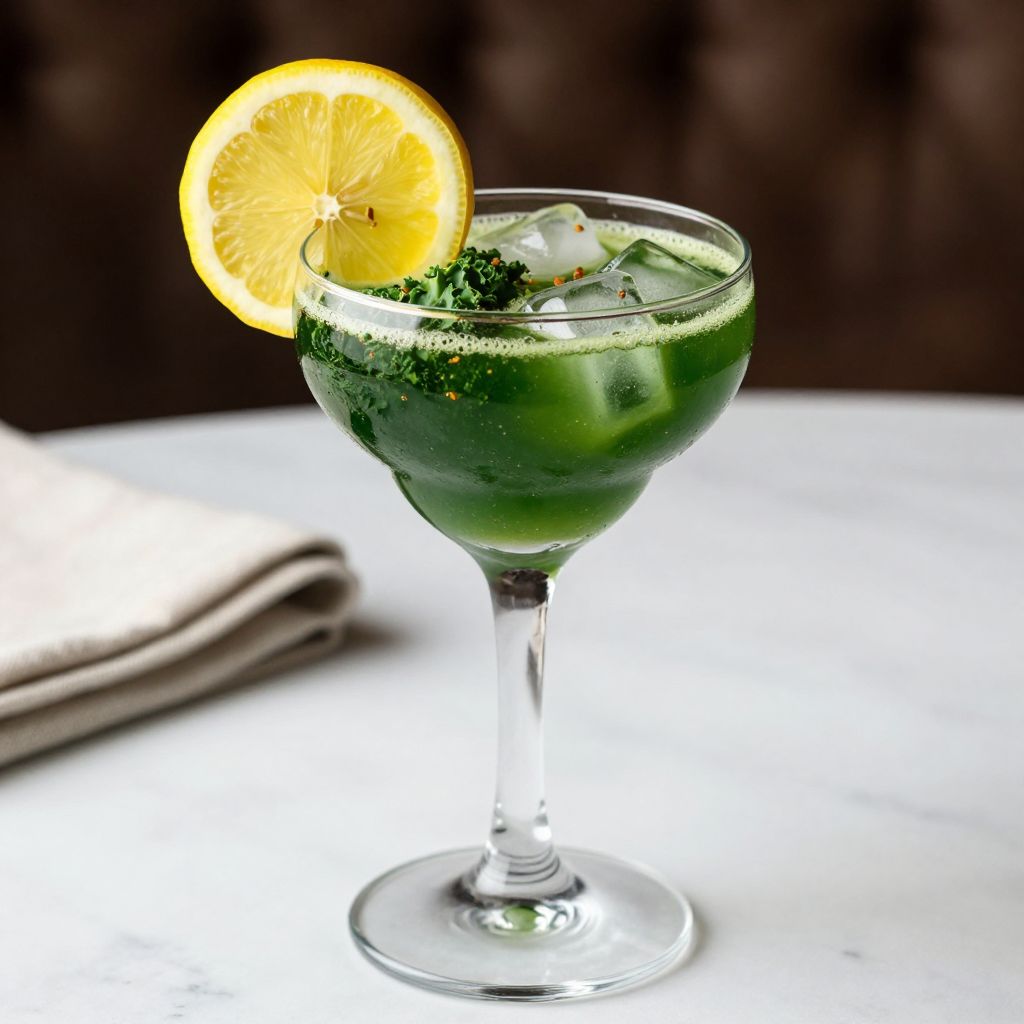 Glass of Kale Juice