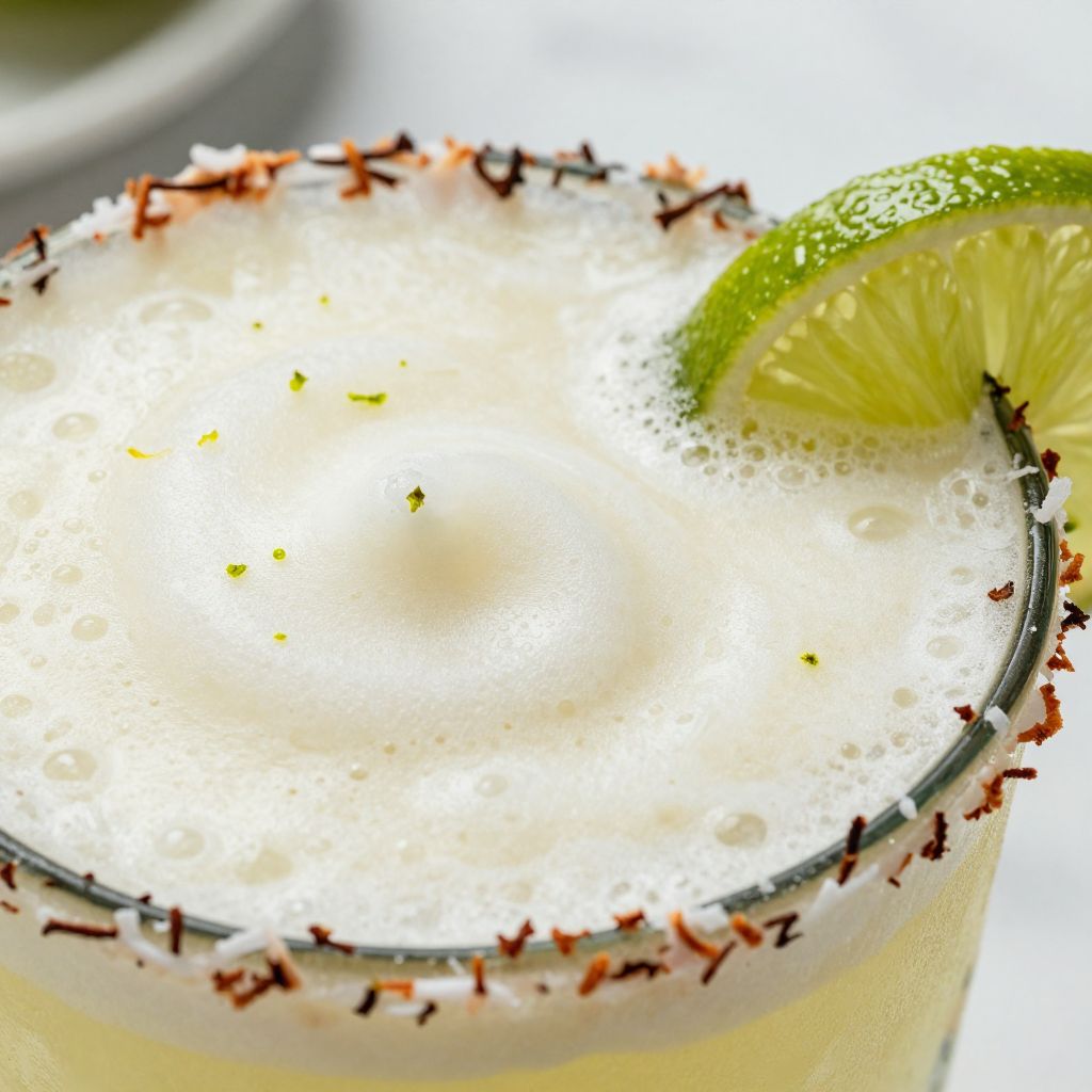 Key Lime Colada Process