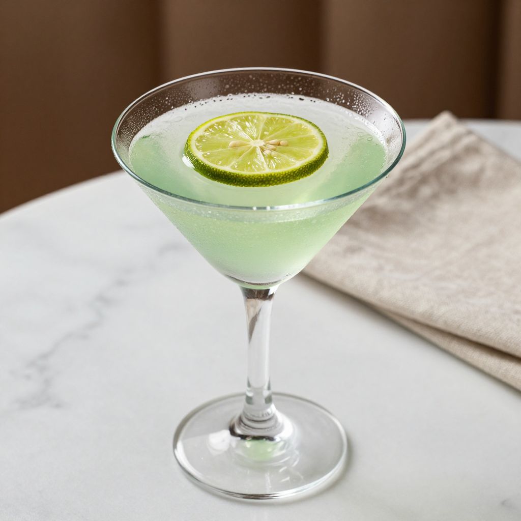 Key Lime Martini final presentation