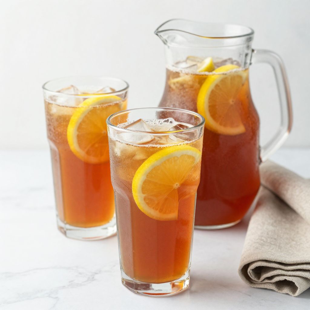 Lemon Iced Tea Final Step