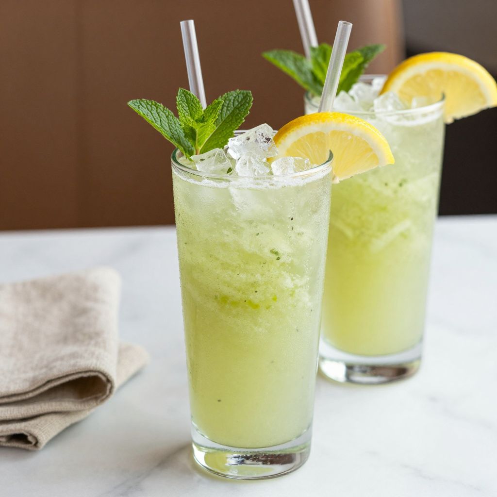 Limonana Finished Drink