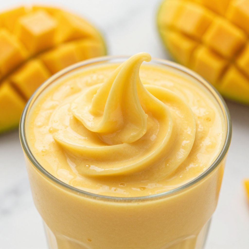 Mango Smoothie Step