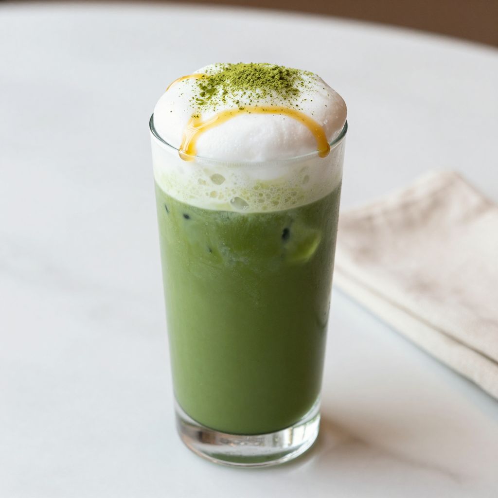 Delicious Matcha Cold Foam
