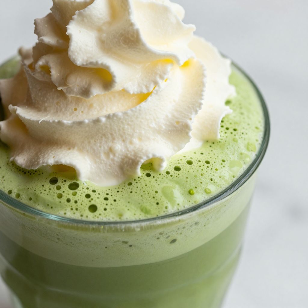 How to Make Matcha Einspanner