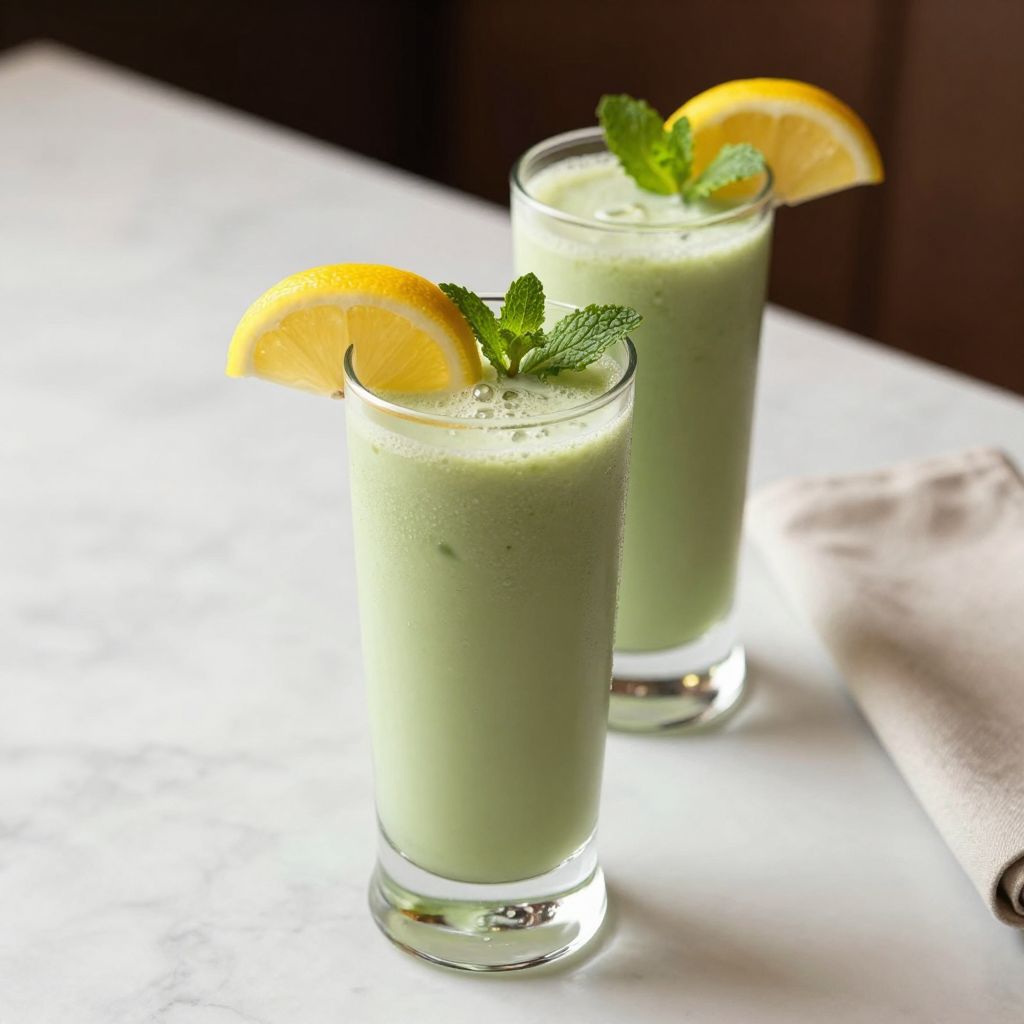 Matcha Lemonade Final Product