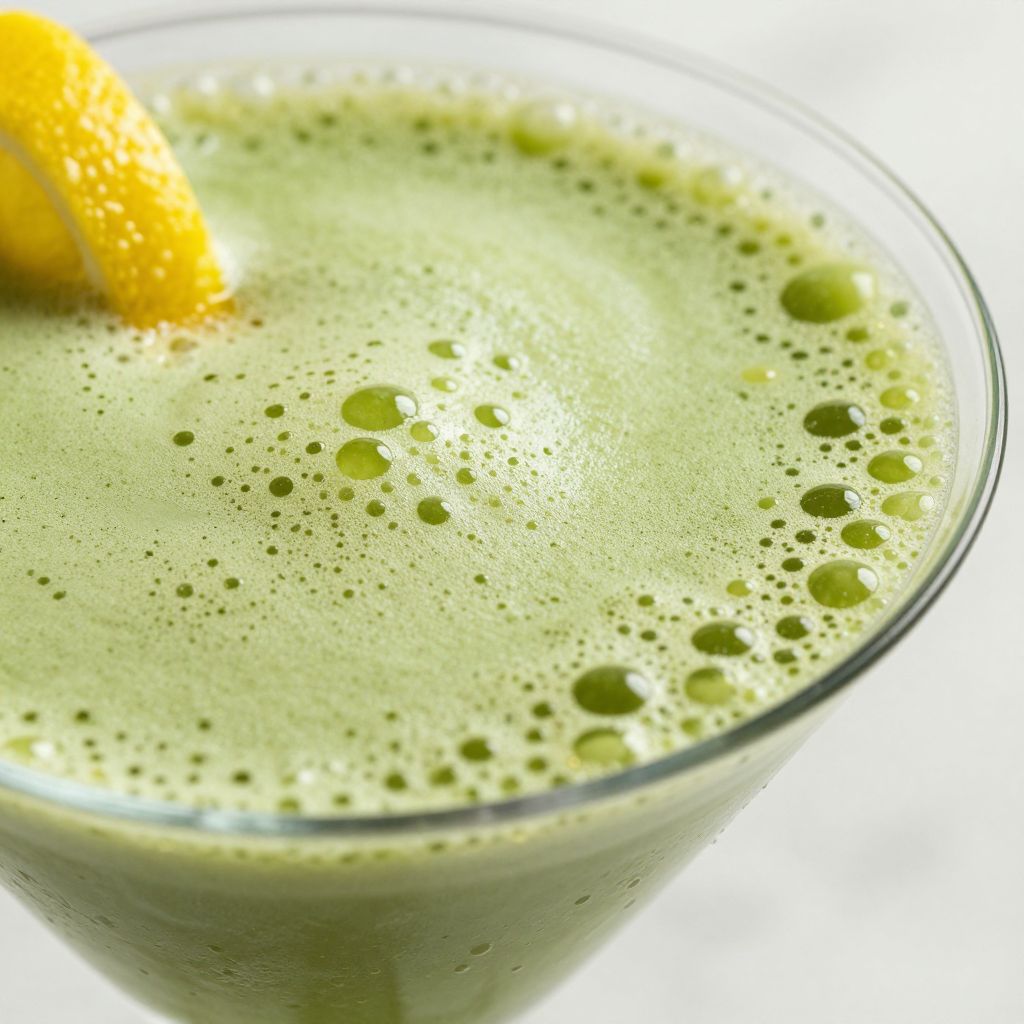Matcha Martini Preparation