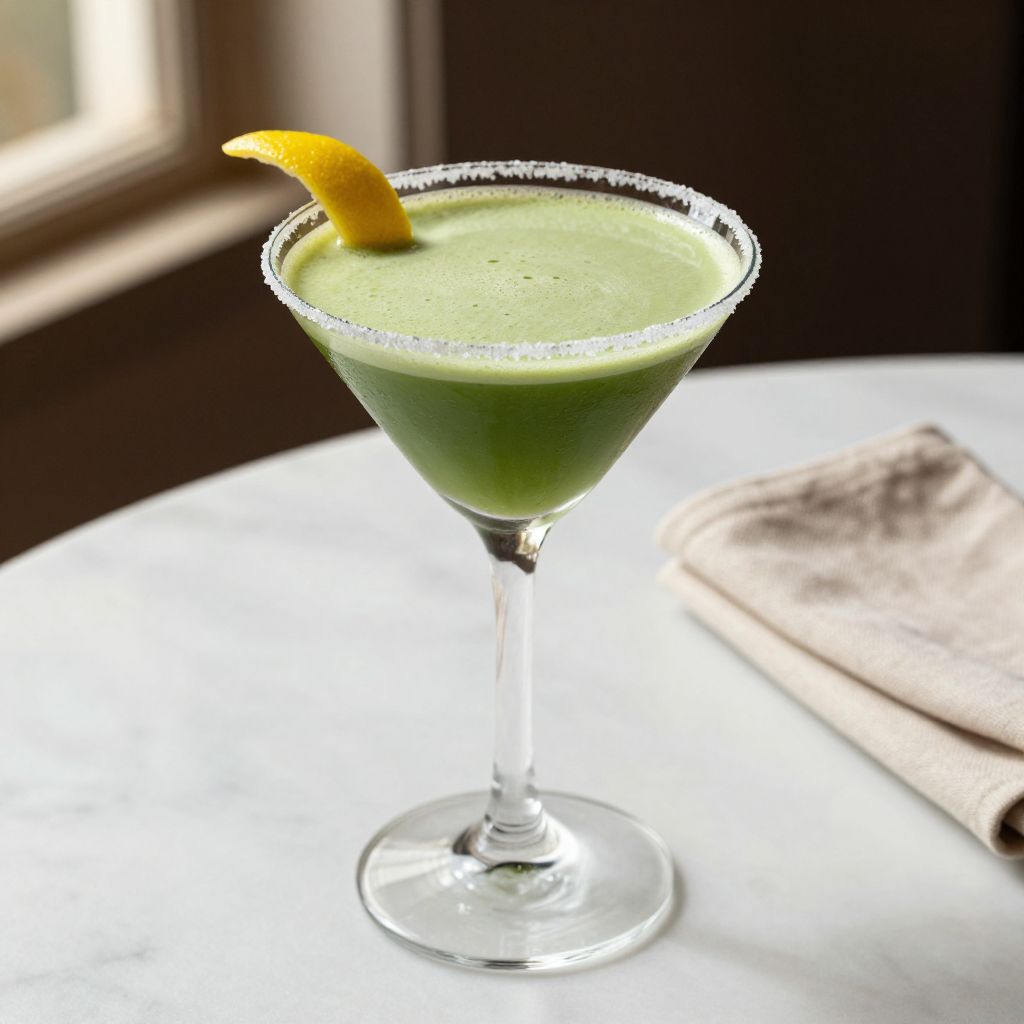 Matcha Martini Presentation