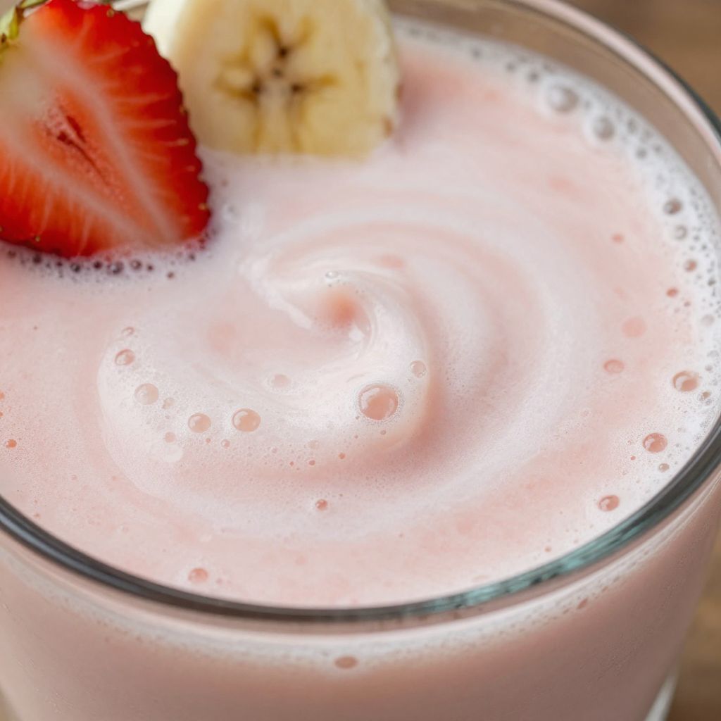 How to make McDonald's Strawberry Banana Smoothie