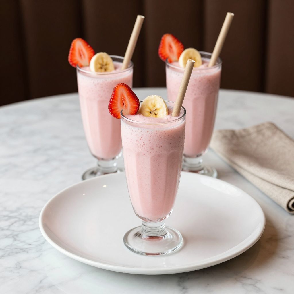 McDonald's Strawberry Banana Smoothie
