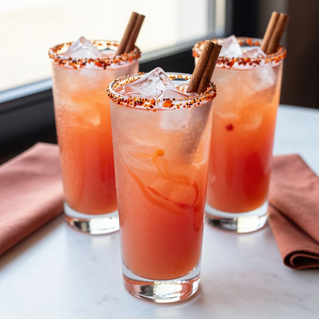 Mexican Candy Drink Presentation
