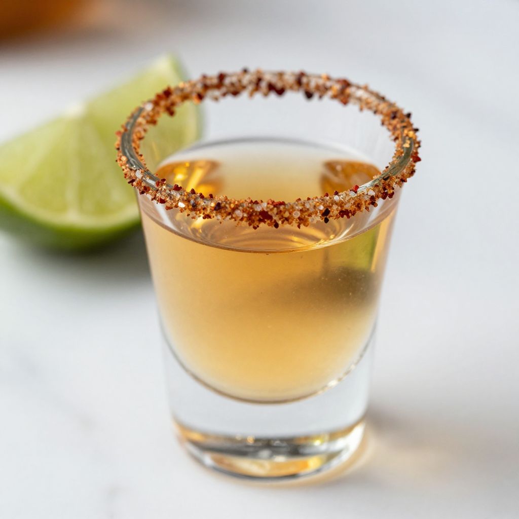 Mexican Candy Shot Step Illustration