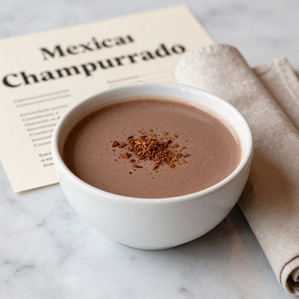 Mexican Champurrado Final Image