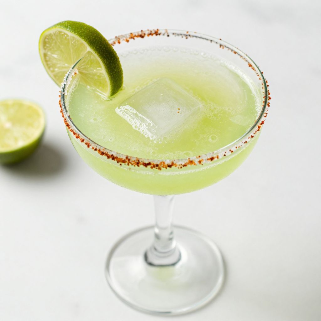 Finished Mezcal Margarita