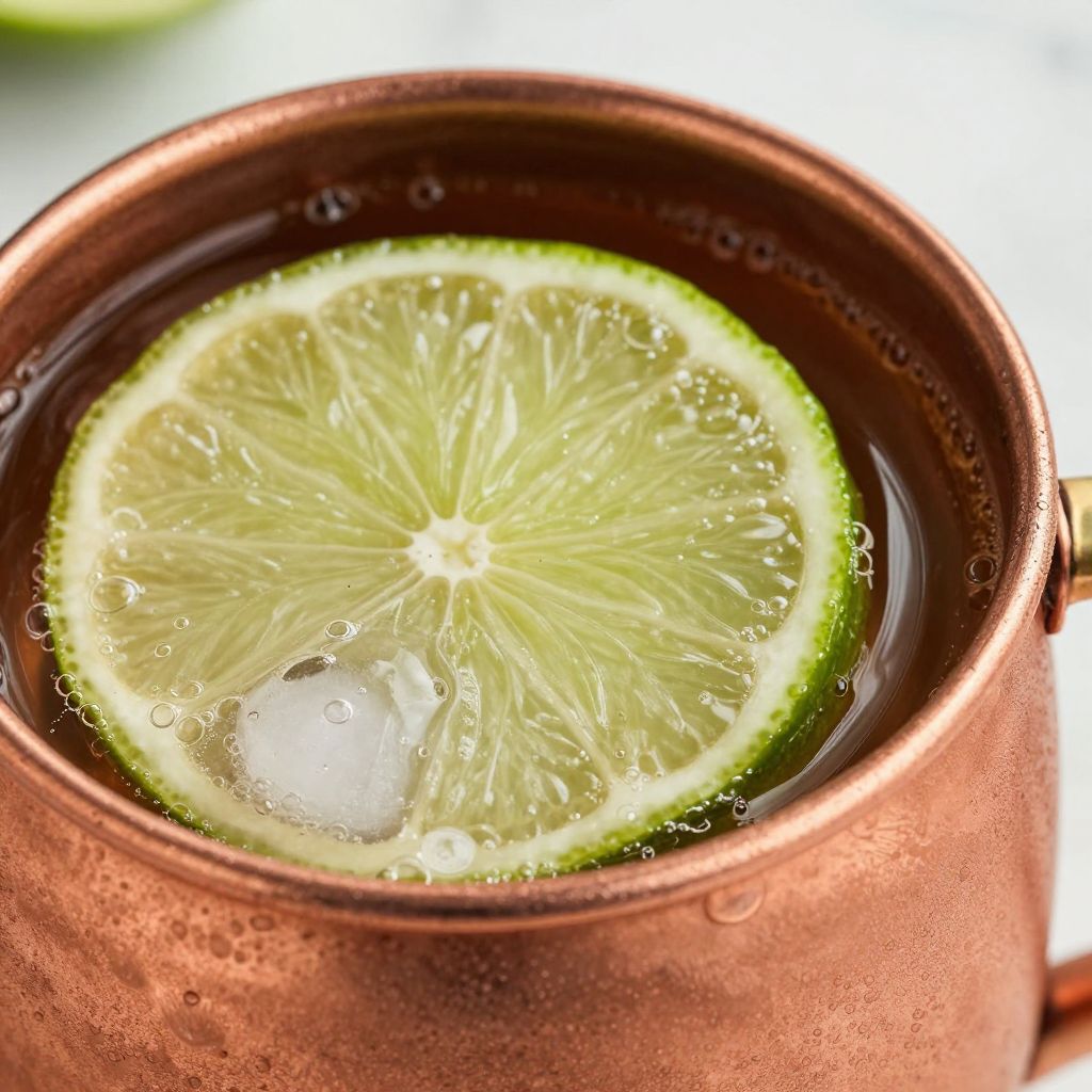 Mezcal Mule Preparation