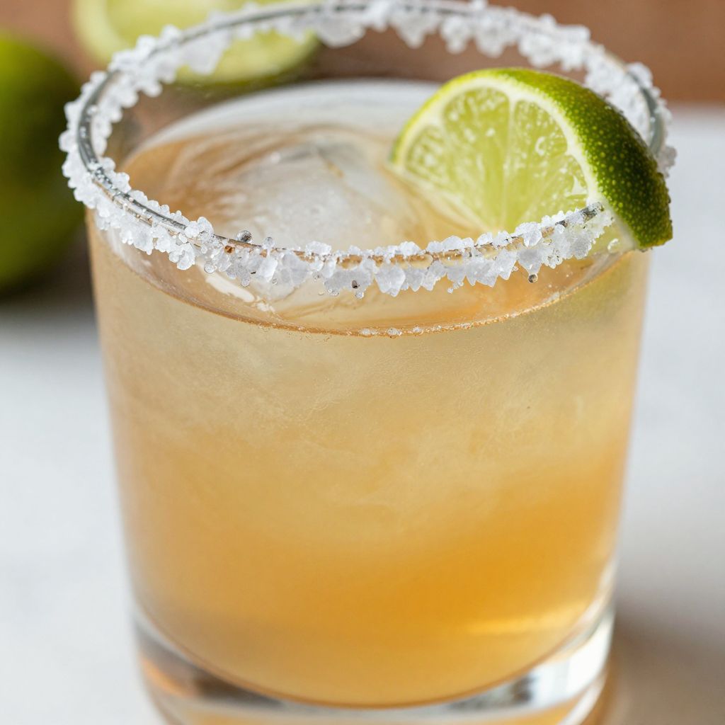 Mezcalita cocktail step by step