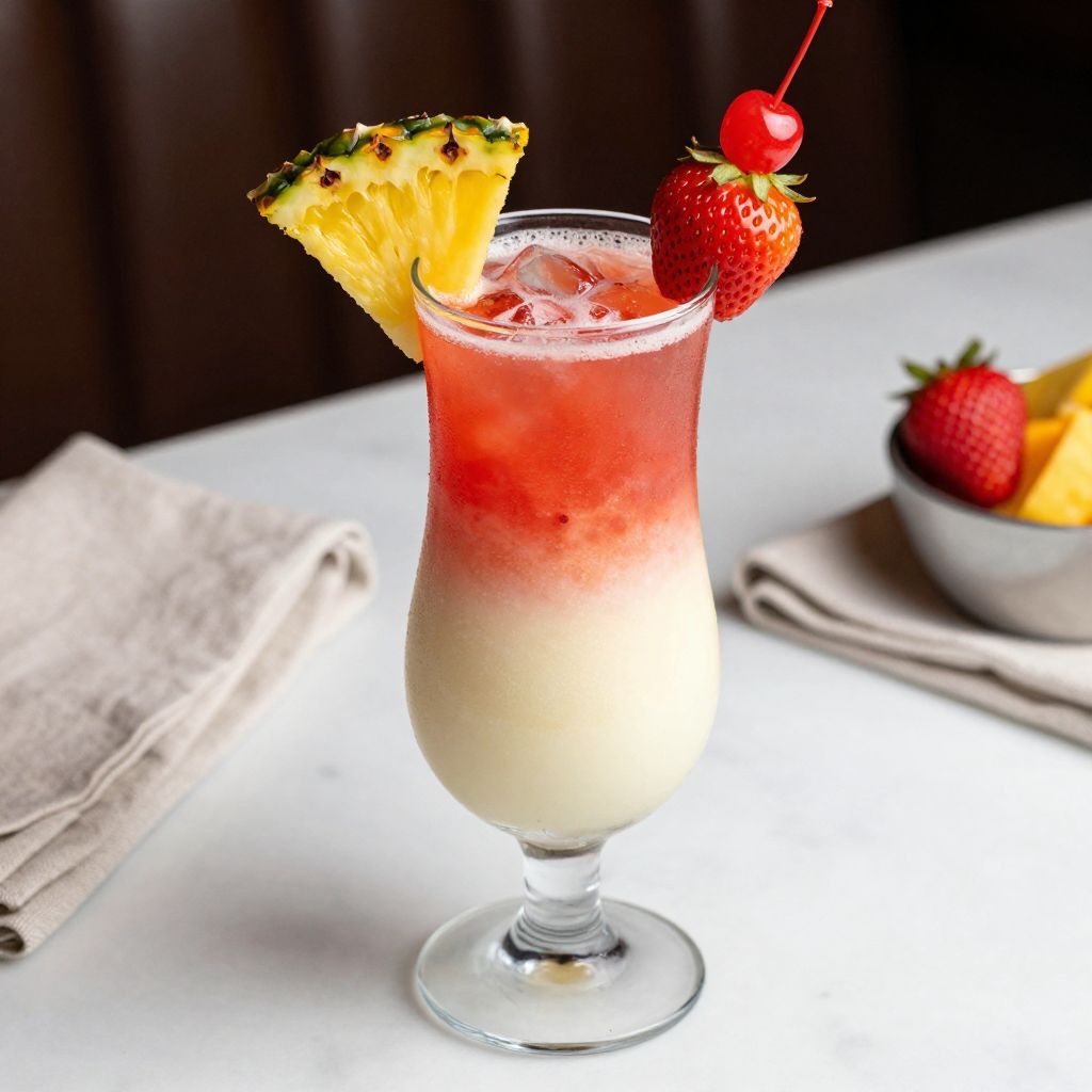 Miami Vice Garnished Glass