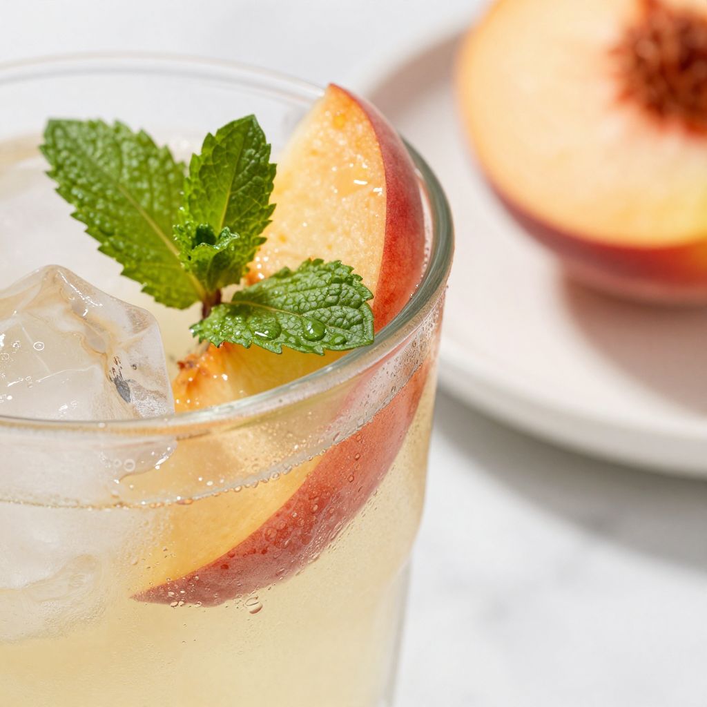 Fresh Peach Juice
