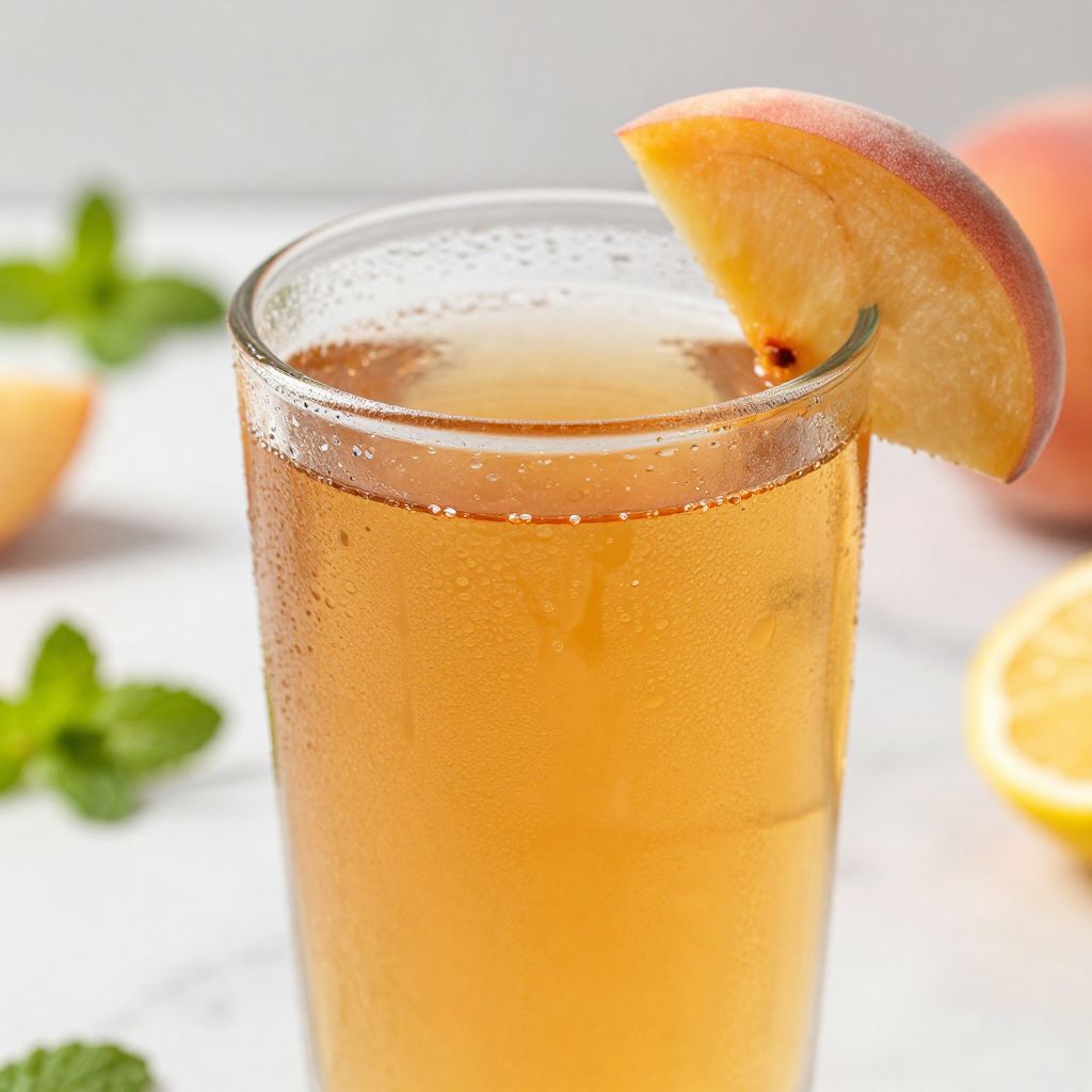 Peach Tea Preparation Step