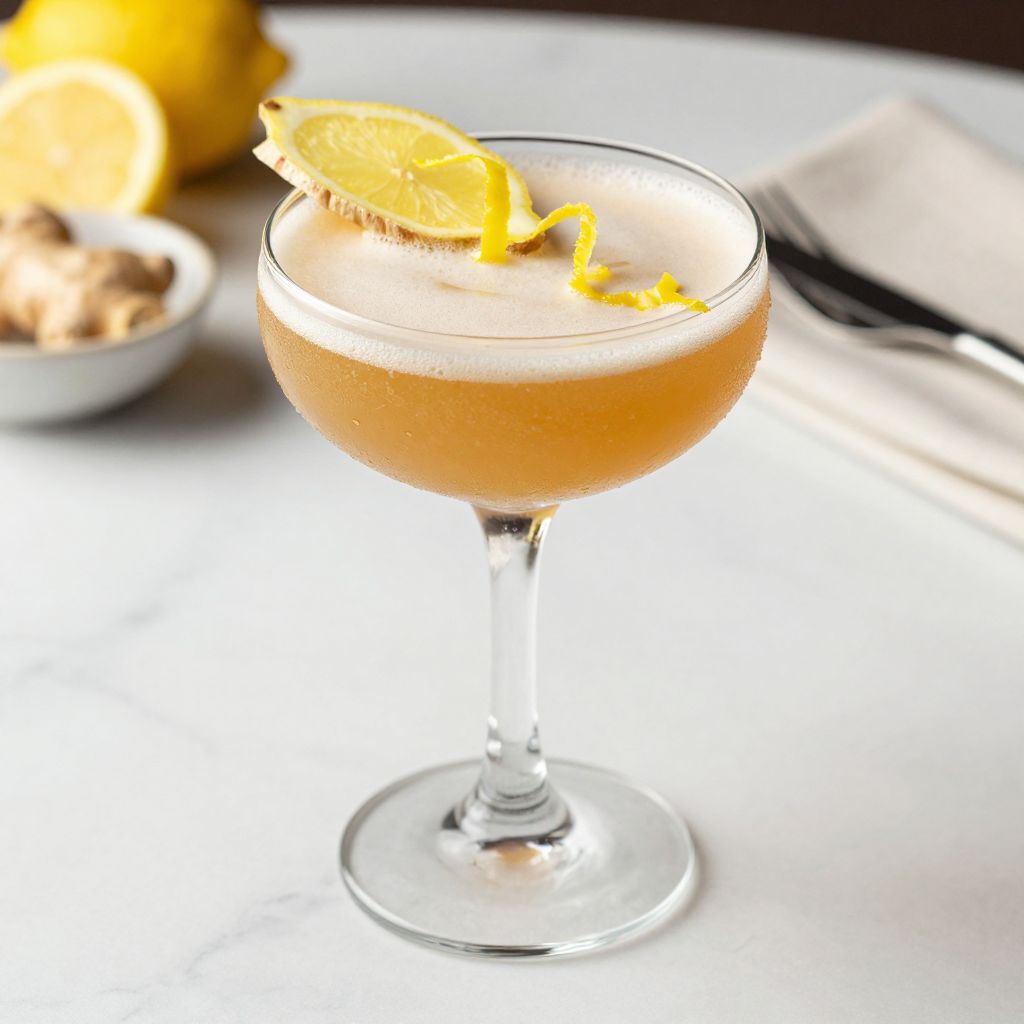 Penicillin Cocktail Garnish