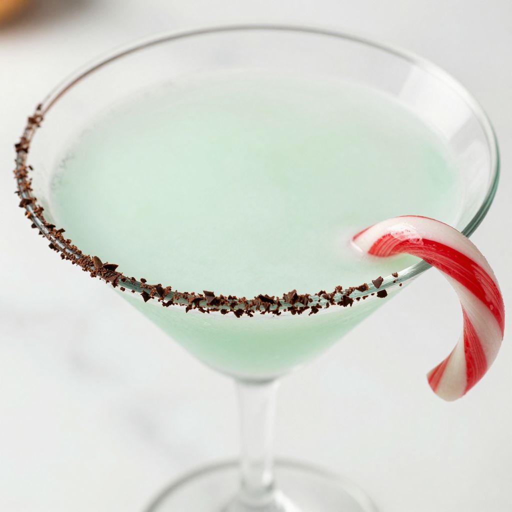 Peppermint Martini Step Photo