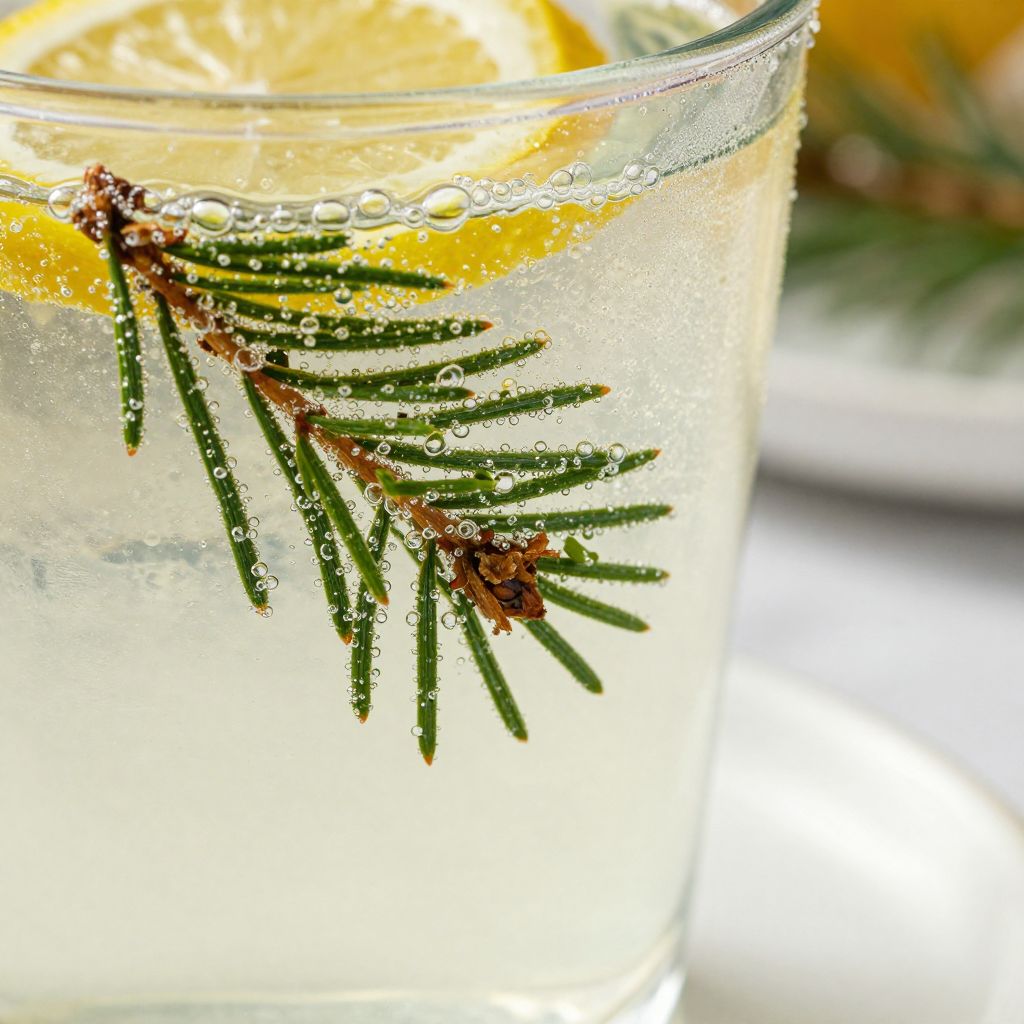 Making Pine Needle Soda