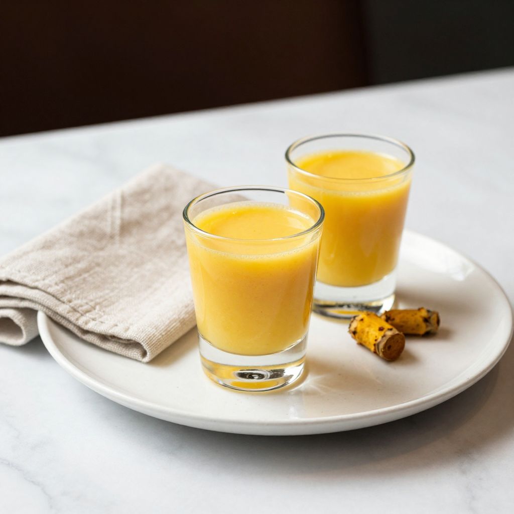 Pineapple Ginger Turmeric Shot final image