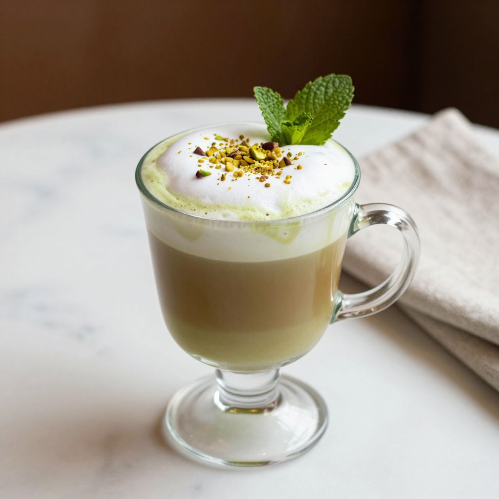 Finished Pistachio Latte