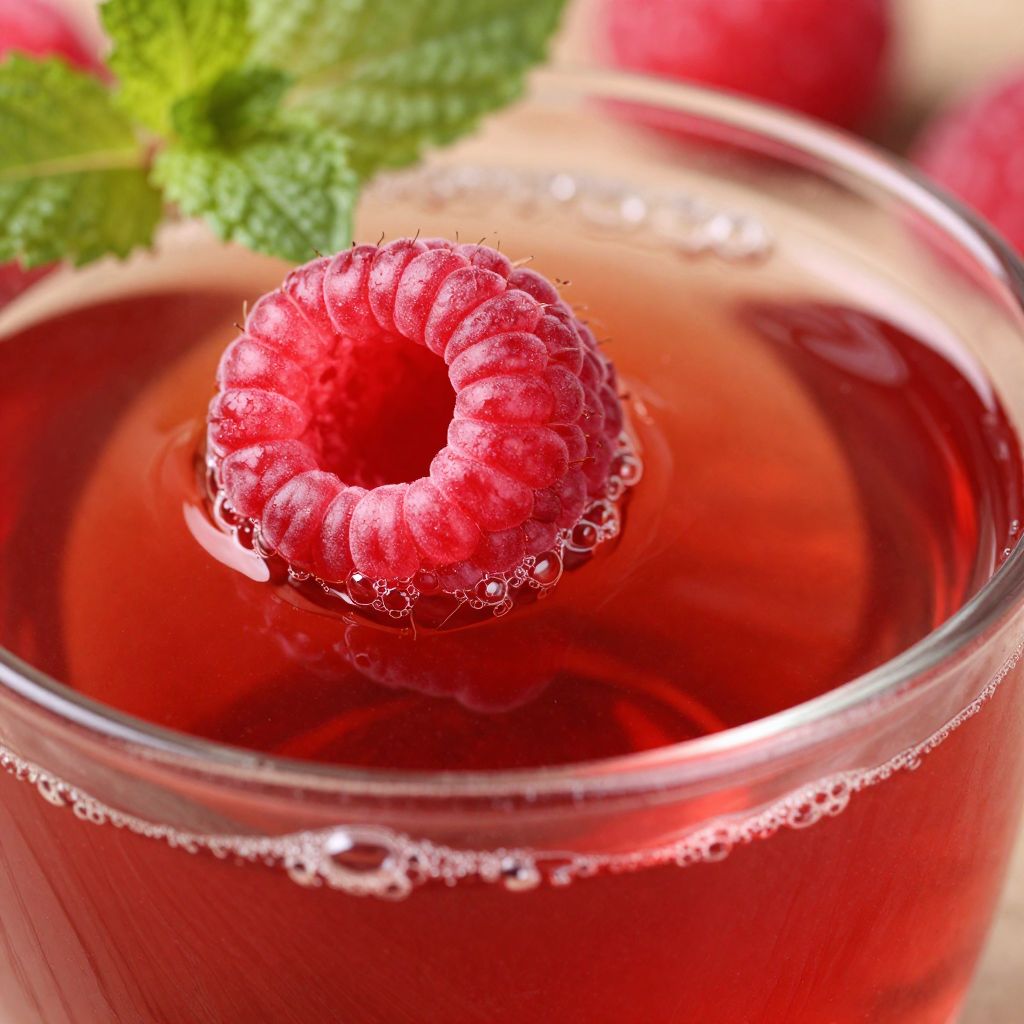 Raspberry Tea Preparation Image