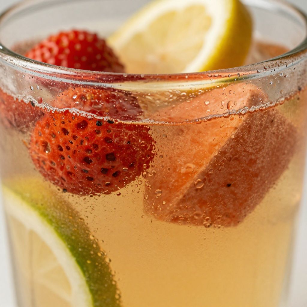 Refreshing drink preparation