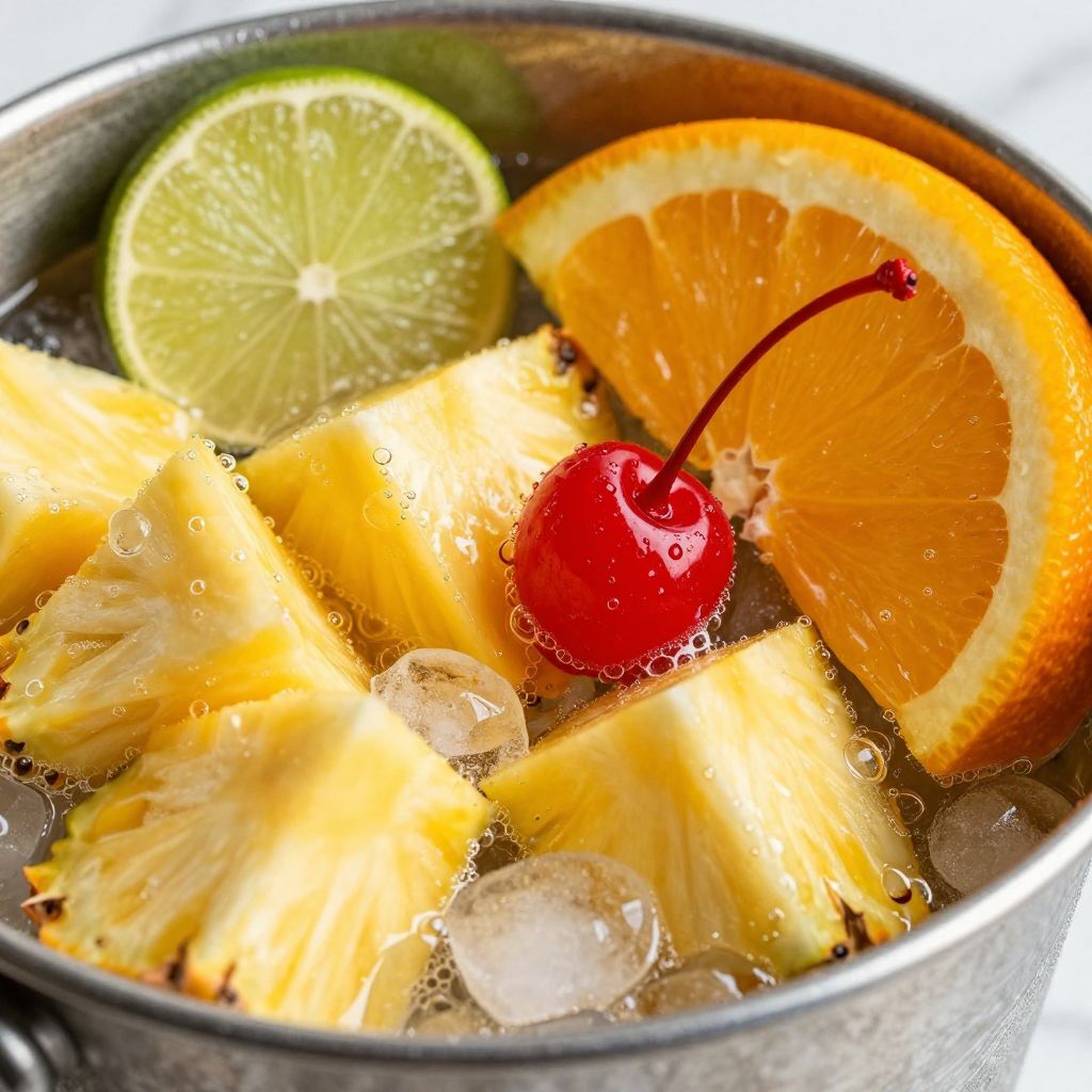 Rum Bucket Preparation