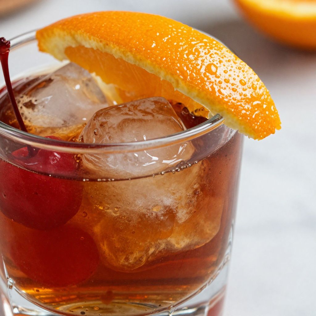 Rum Old Fashioned Steps