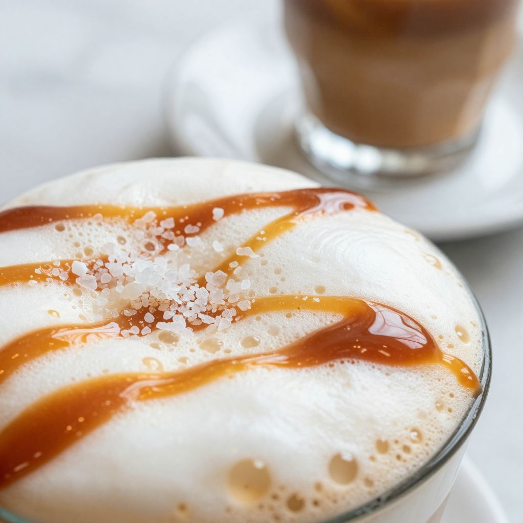 How to Make Salted Caramel Cold Foam
