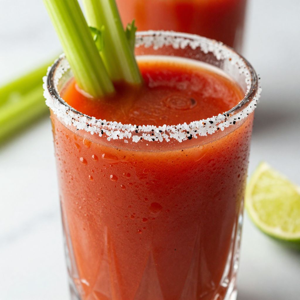 Spicy Bloody Mary Preparation Step