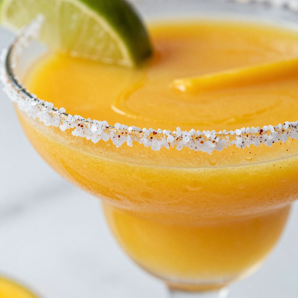 Spicy Mango Margarita Preparation