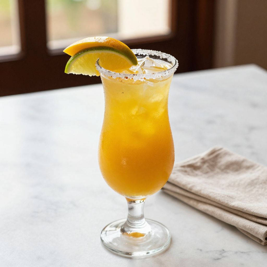 Spicy Mango Margarita Final Drink