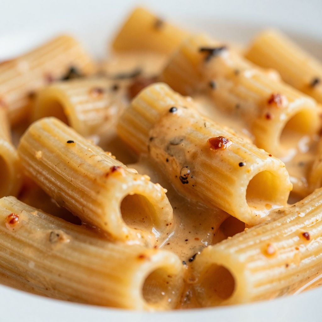 Spicy Vodka Rigatoni Step