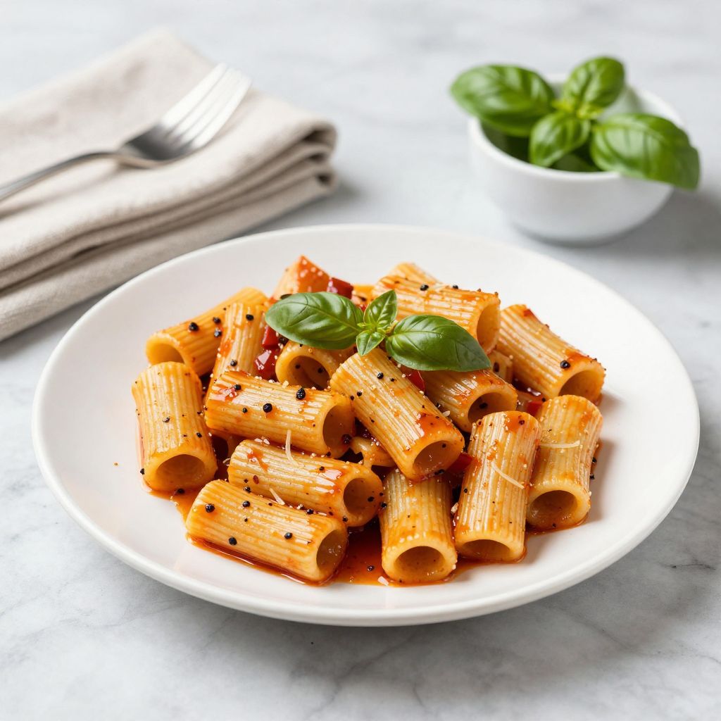 Spicy Vodka Rigatoni Dish