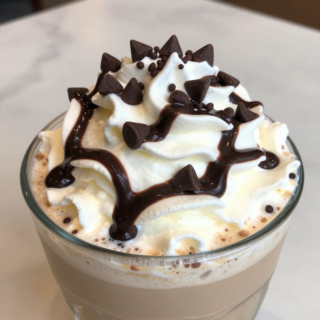 Starbucks Java Chip Frappuccino Step by Step
