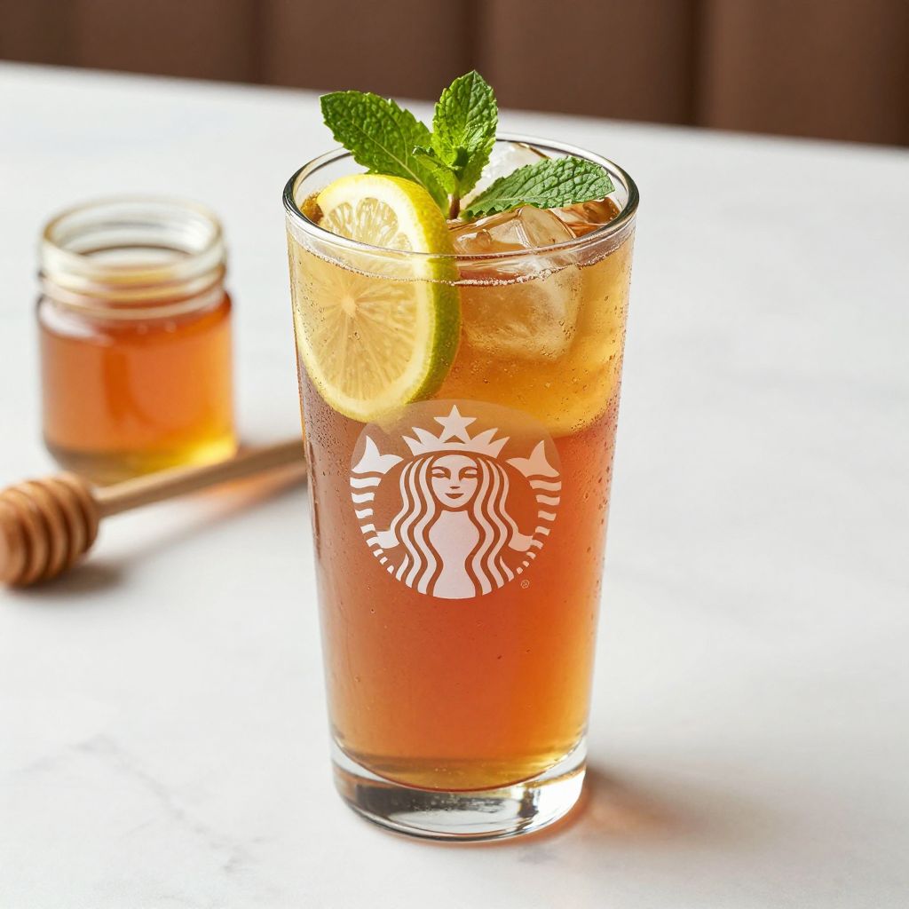 Starbucks Honey Citrus Mint Tea Finish