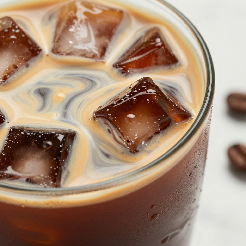 Starbucks Iced Coffee Process Image