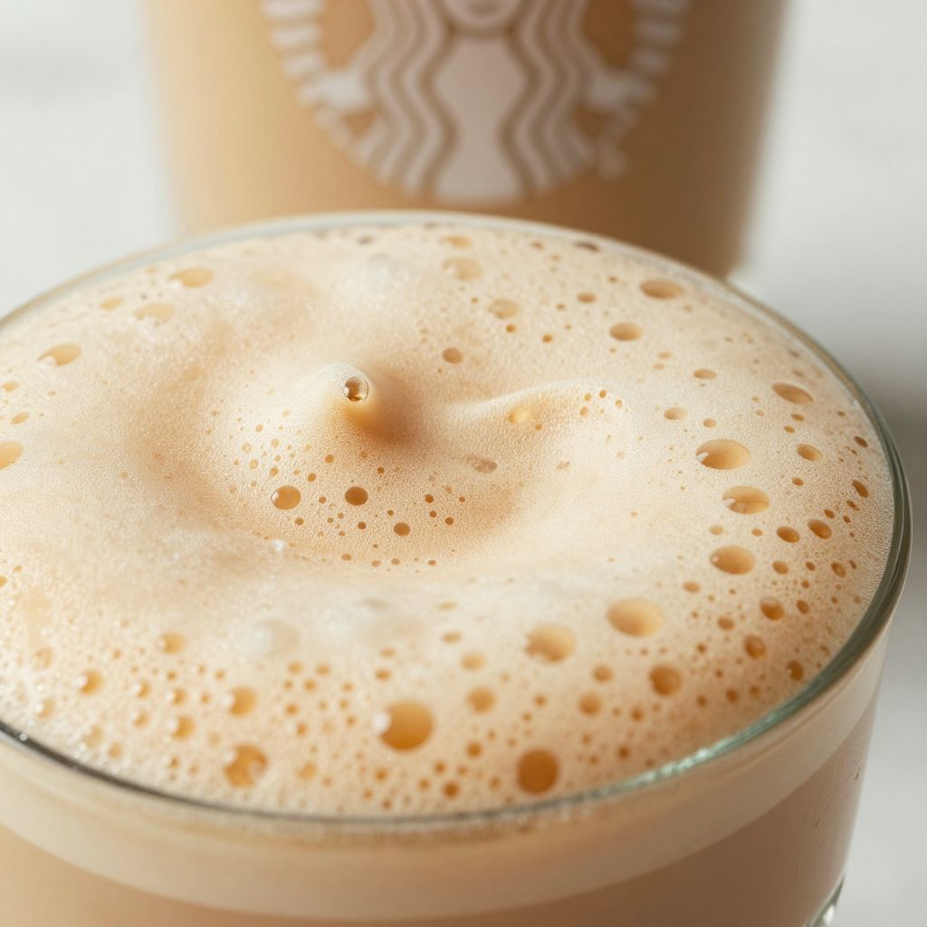 Starbucks Iced Latte Preparation