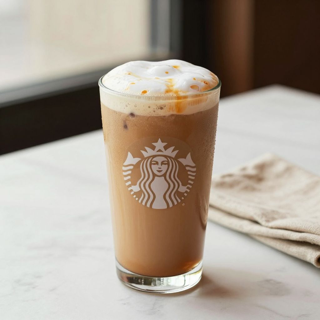 Starbucks Iced Latte Final Product