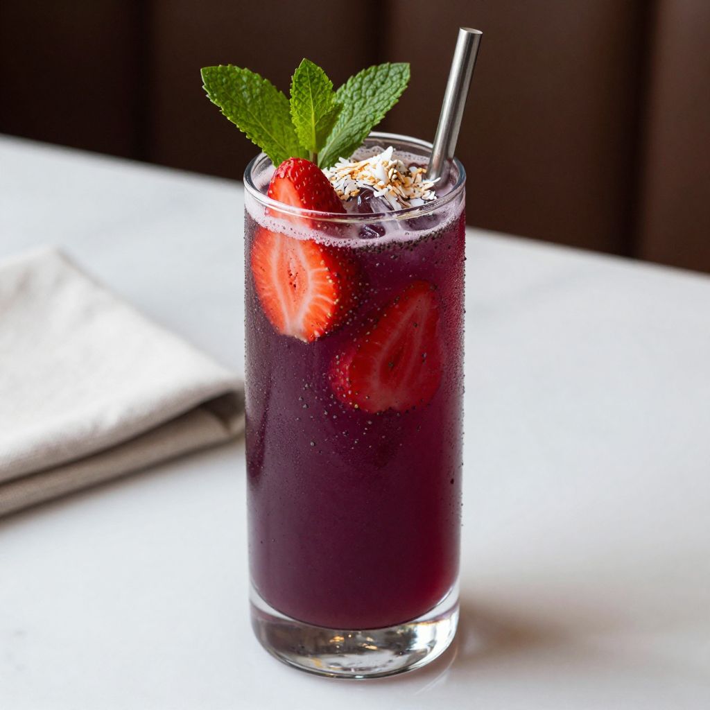Strawberry Acai Refresher Drink