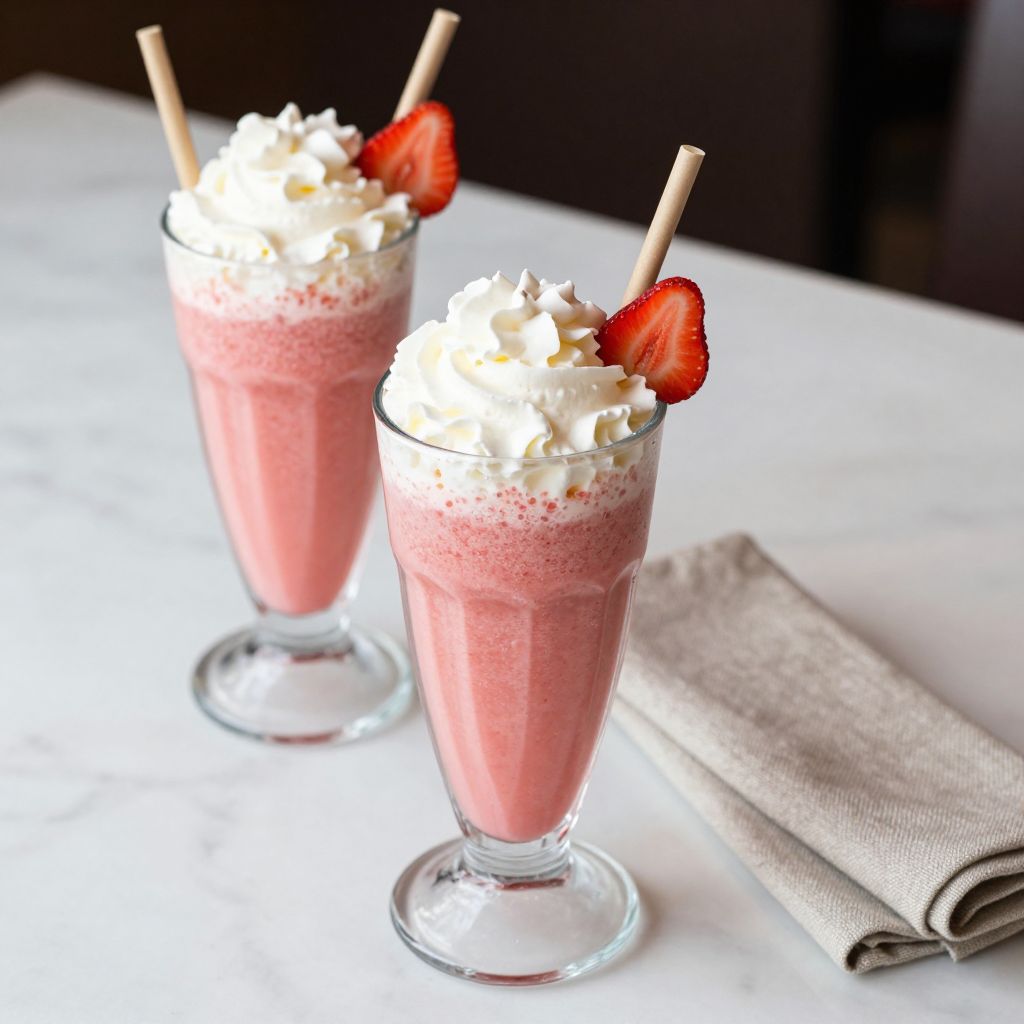 Strawberry Frappuccino Finished Product