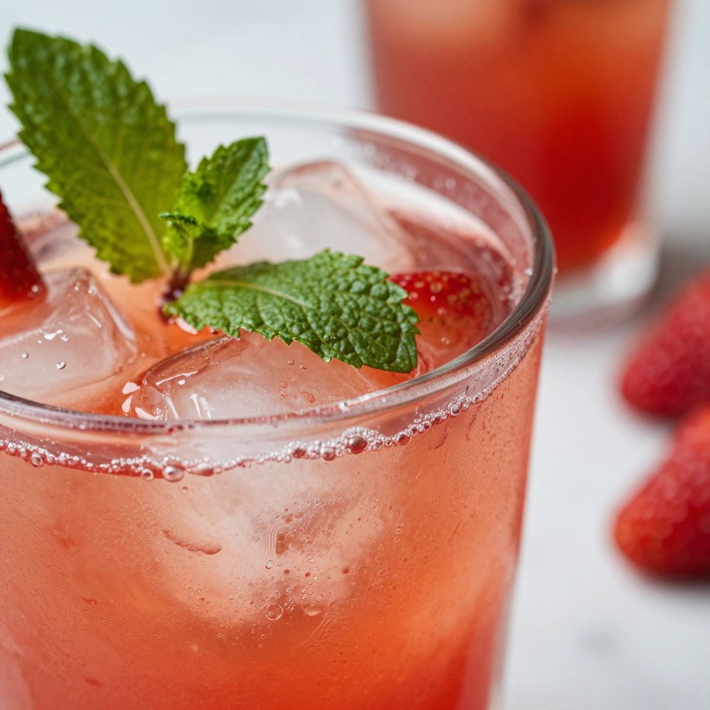 Strawberry Refresher Process Image