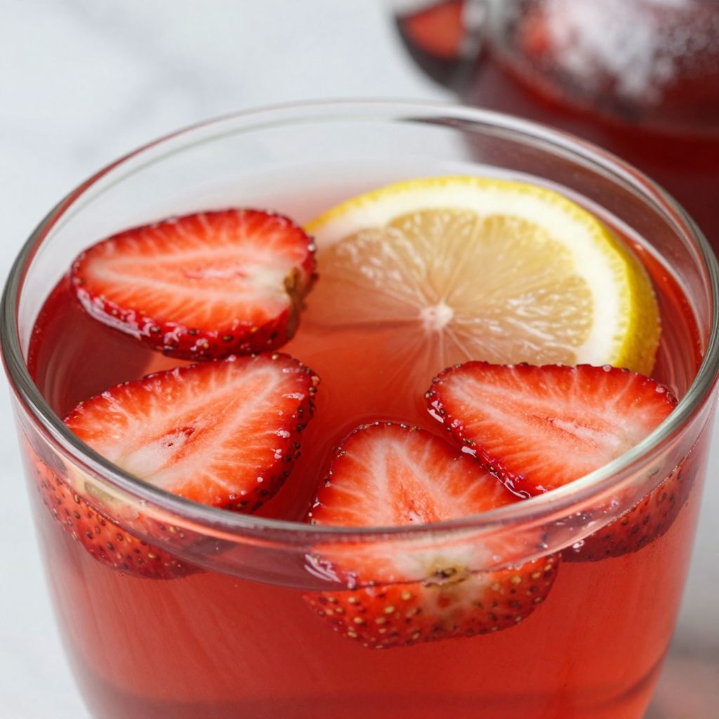 Homemade Strawberry Tea
