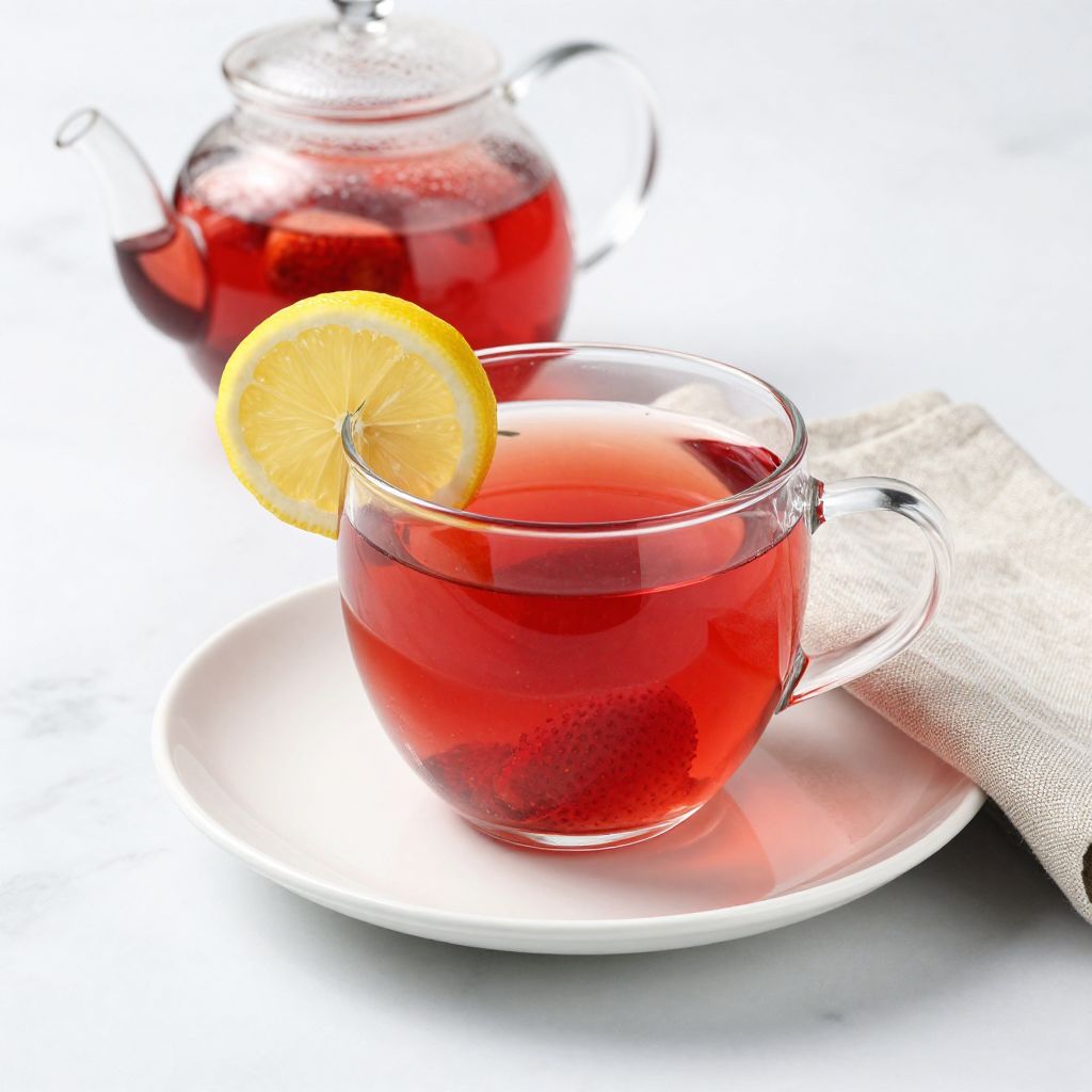 Strawberry Tea Recipe Card