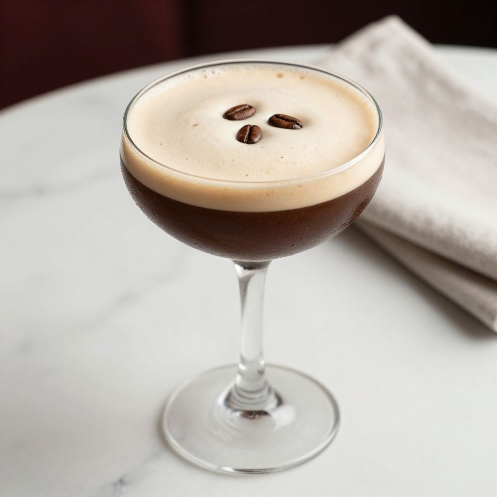 Finished Tequila Espresso Martini