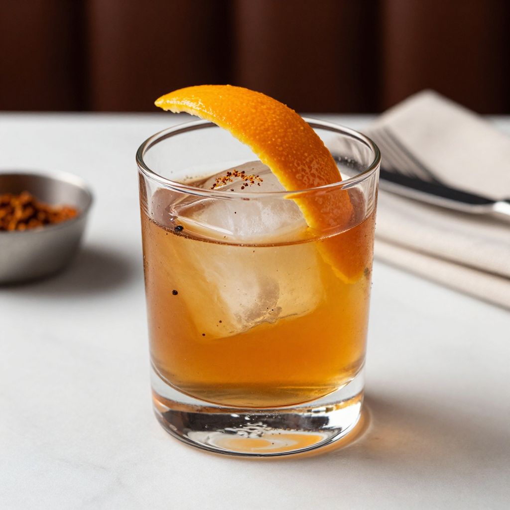Tequila Old Fashioned final serving